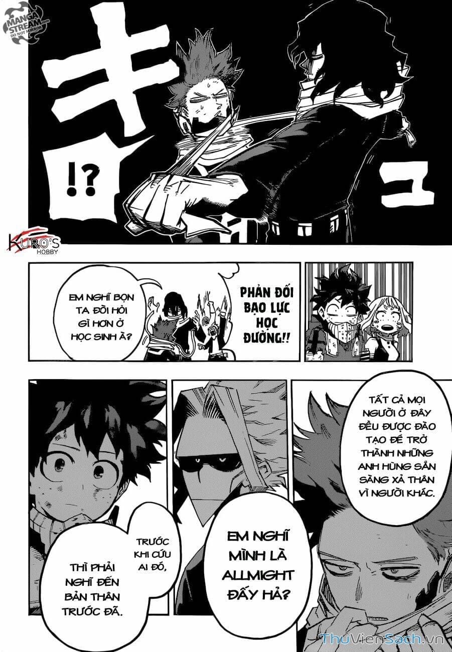 Truyện Tranh Học Viện Siêu Anh Hùng - My Hero Academia trang 3900