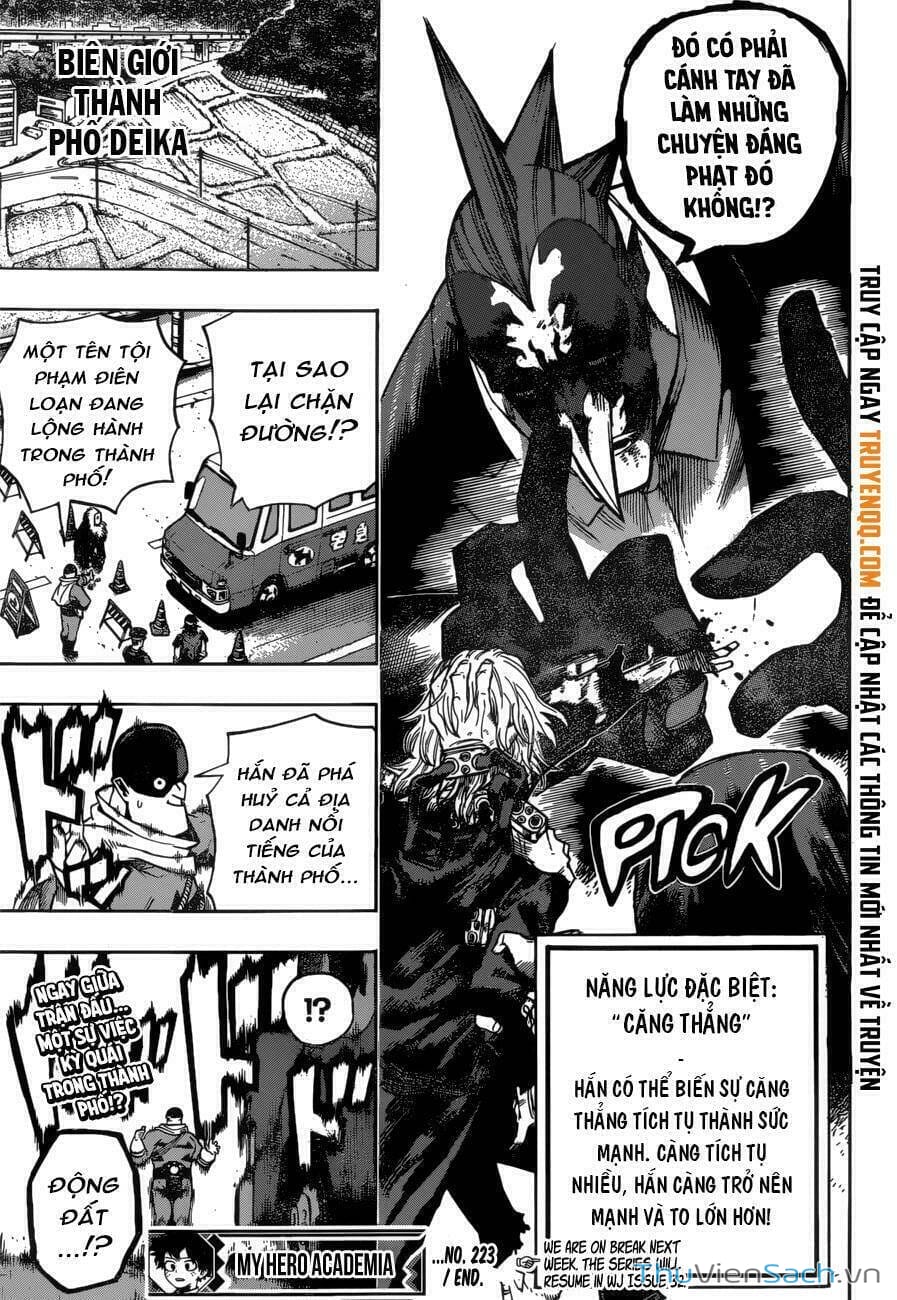 Truyện Tranh Học Viện Siêu Anh Hùng - My Hero Academia trang 4141