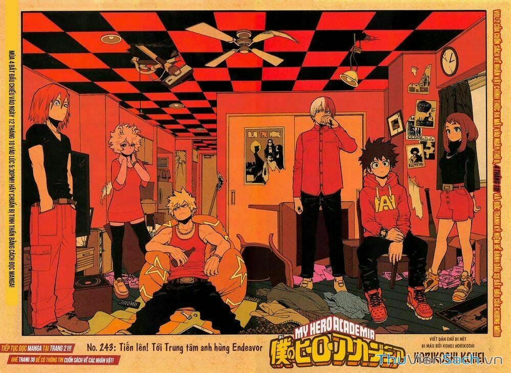 Truyện Tranh Học Viện Siêu Anh Hùng - My Hero Academia trang 5