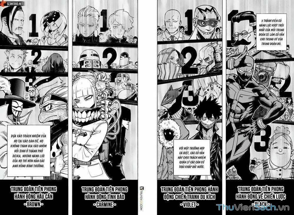 Truyện Tranh Học Viện Siêu Anh Hùng - My Hero Academia trang 4501