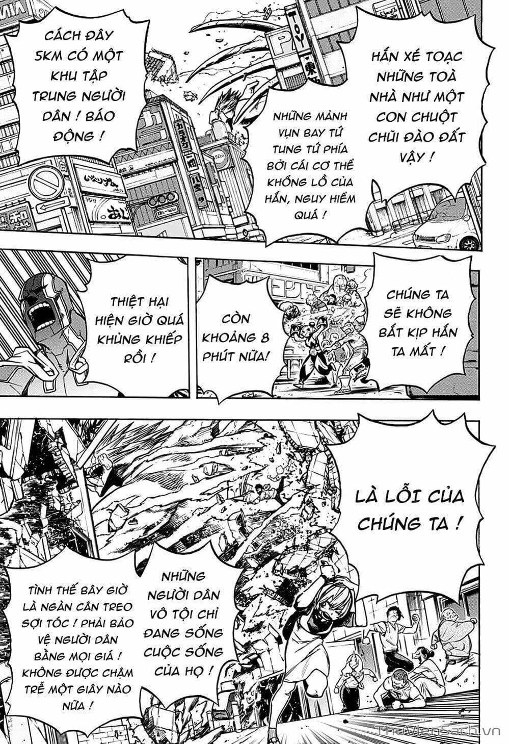 Truyện Tranh Học Viện Siêu Anh Hùng - My Hero Academia trang 4994