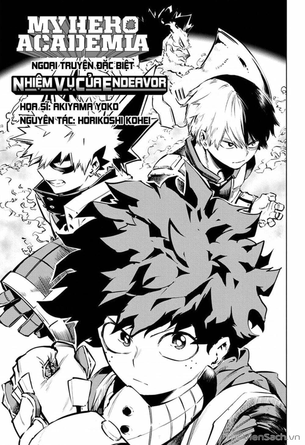 Truyện Tranh Học Viện Siêu Anh Hùng - My Hero Academia trang 5553