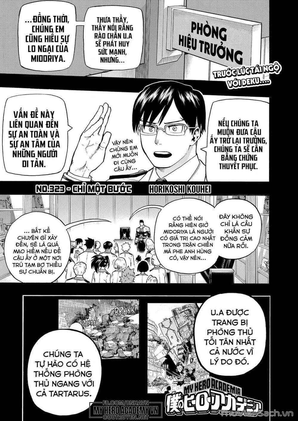 Truyện Tranh Học Viện Siêu Anh Hùng - My Hero Academia trang 5