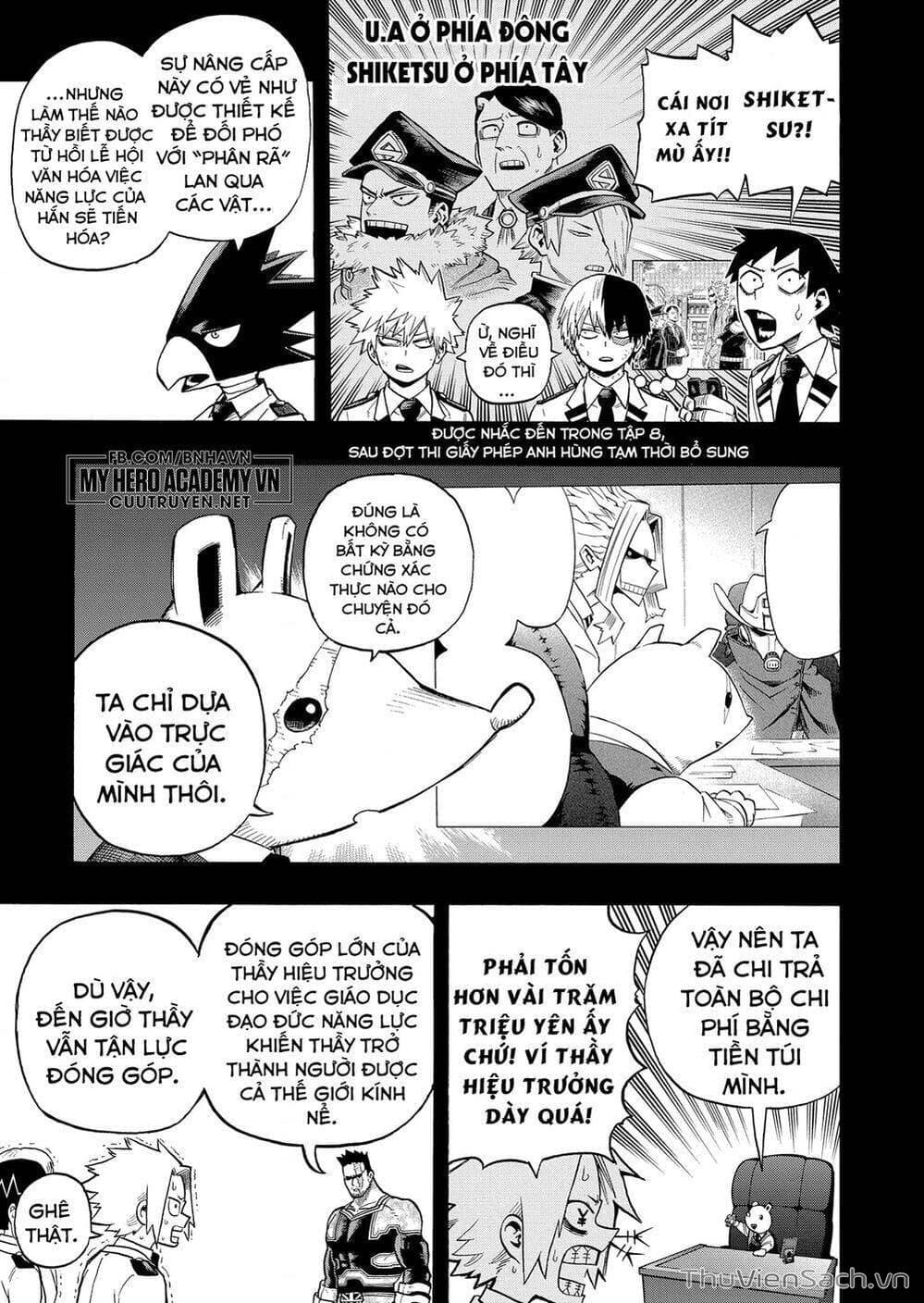 Truyện Tranh Học Viện Siêu Anh Hùng - My Hero Academia trang 5
