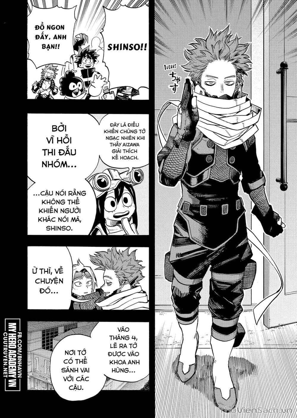 Truyện Tranh Học Viện Siêu Anh Hùng - My Hero Academia trang 5932