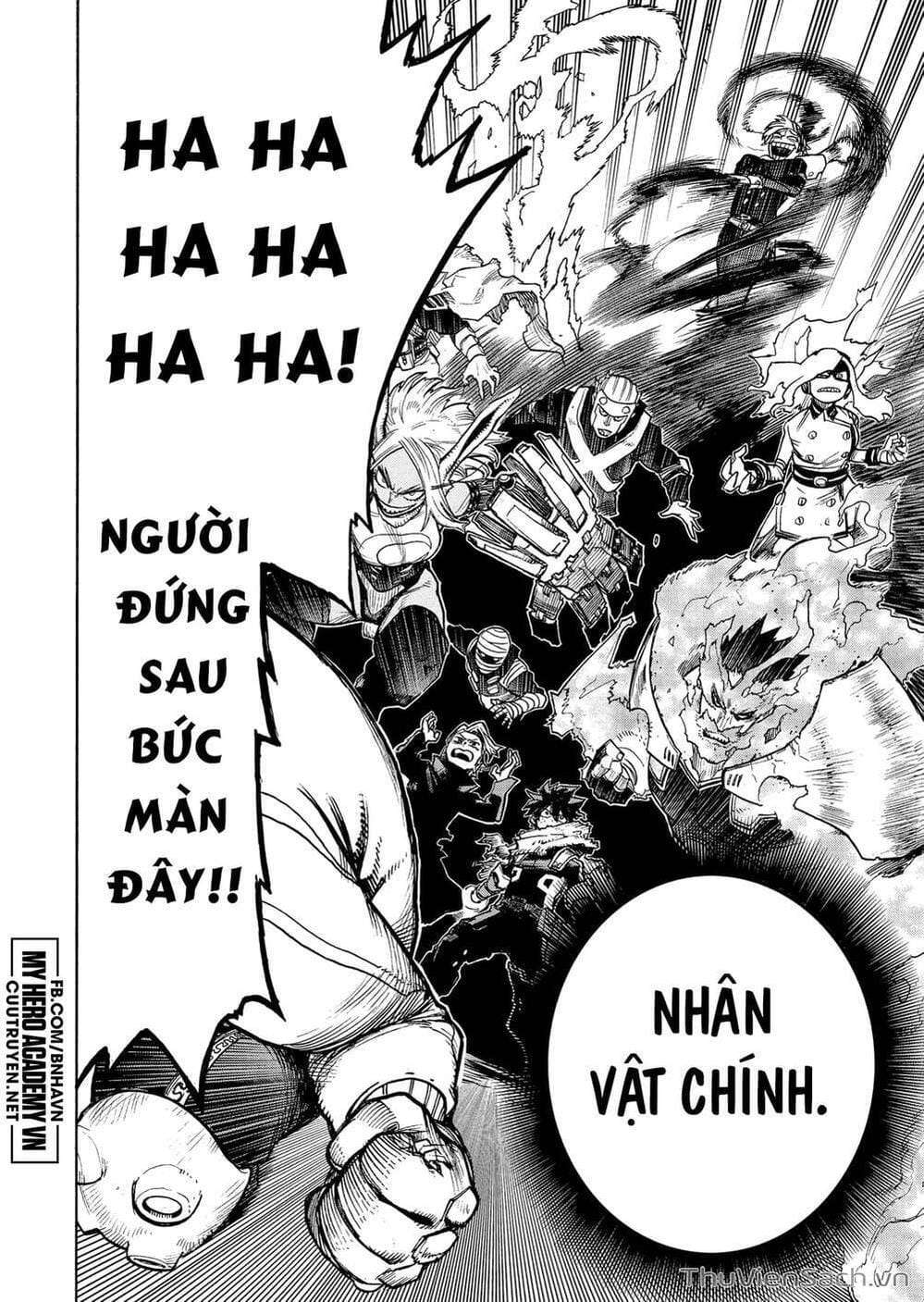 Truyện Tranh Học Viện Siêu Anh Hùng - My Hero Academia trang 5938