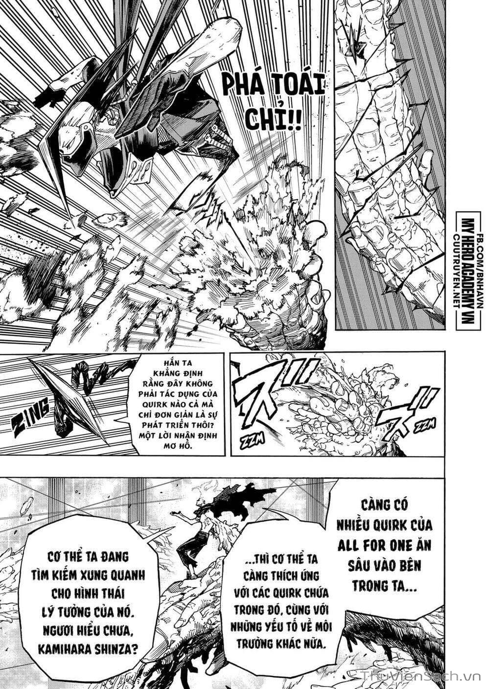 Truyện Tranh Học Viện Siêu Anh Hùng - My Hero Academia trang 6147