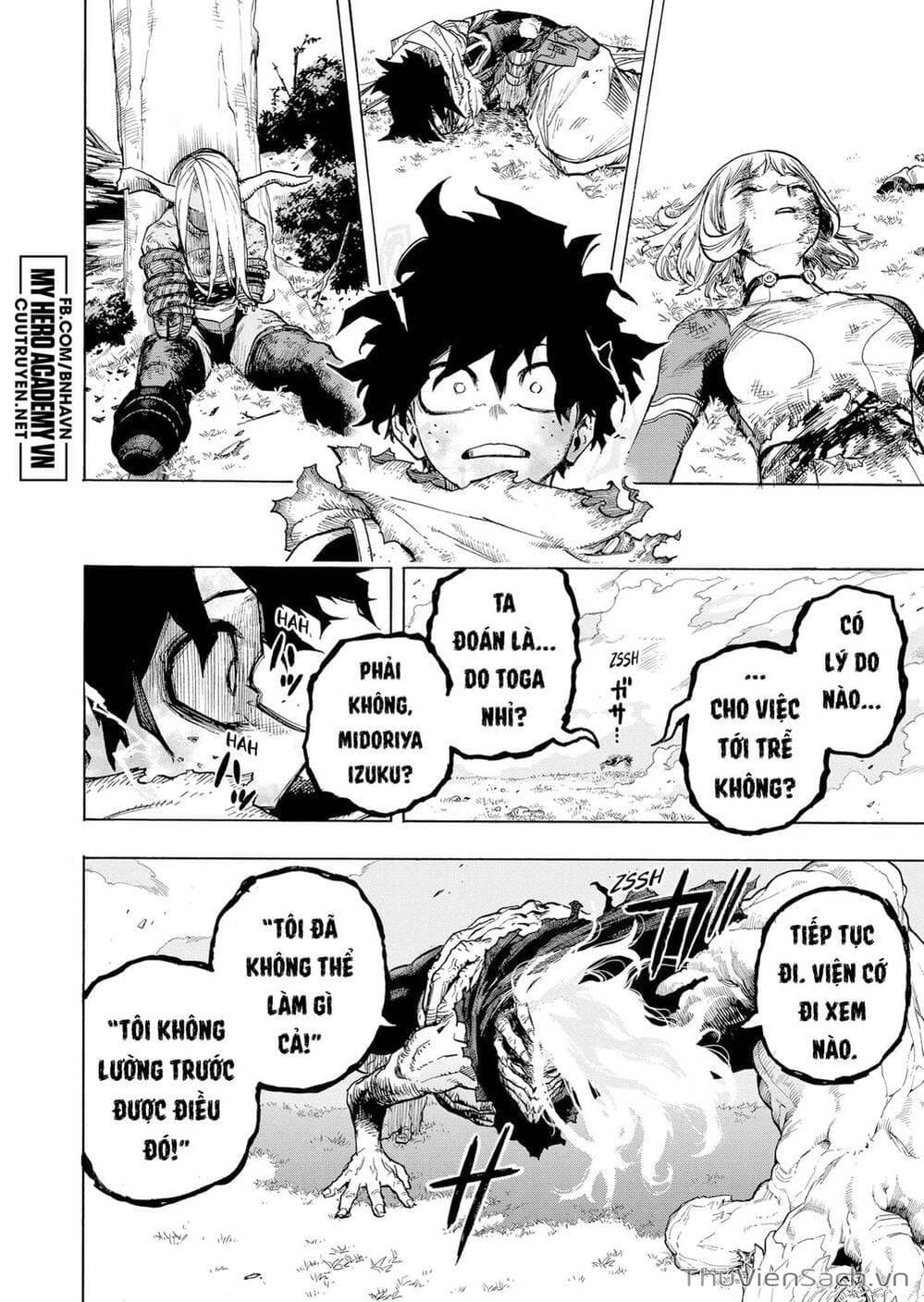 Truyện Tranh Học Viện Siêu Anh Hùng - My Hero Academia trang 6282