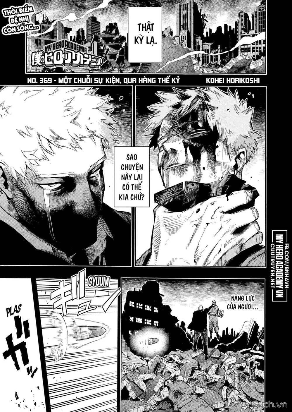 Truyện Tranh Học Viện Siêu Anh Hùng - My Hero Academia trang 5