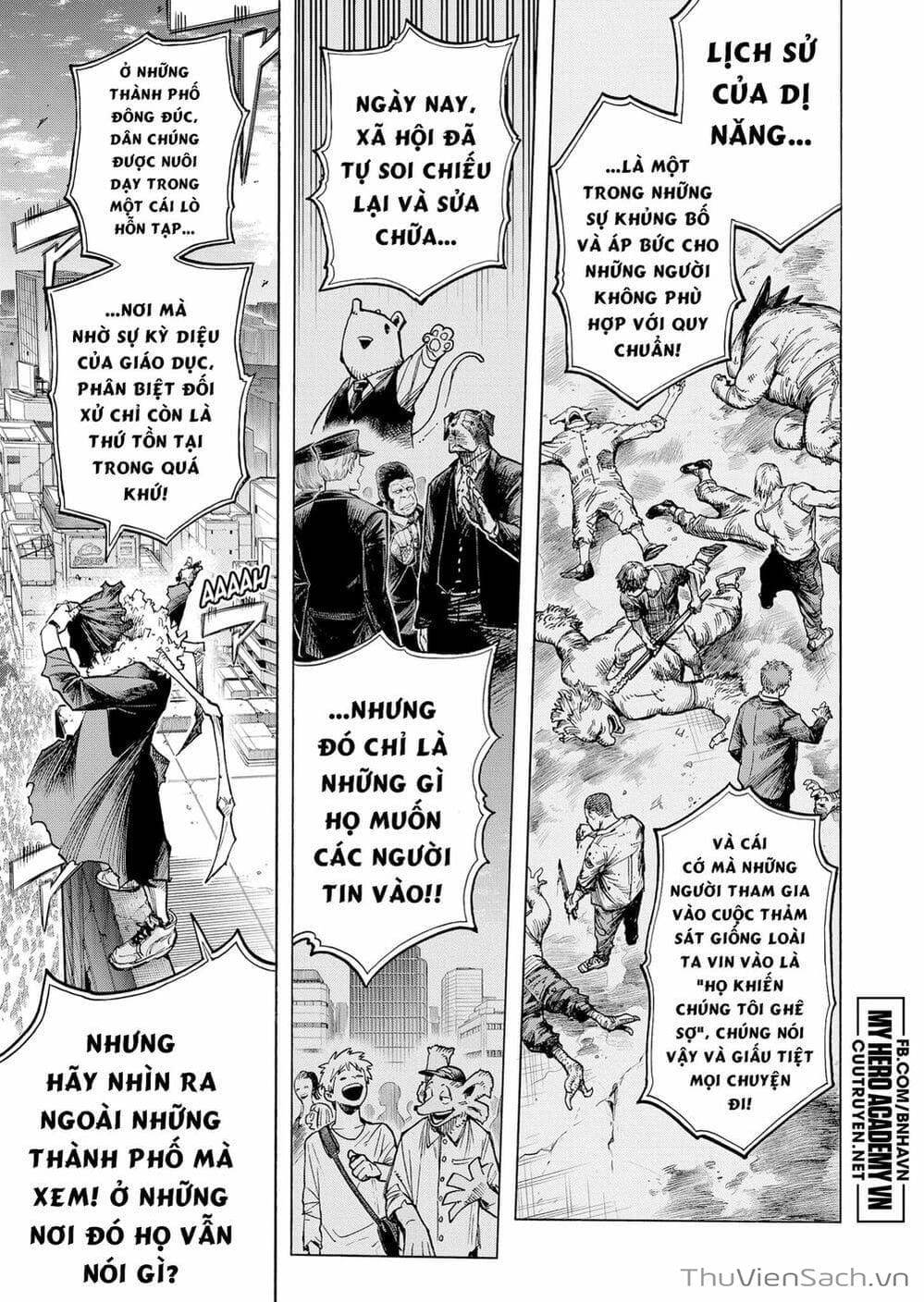 Truyện Tranh Học Viện Siêu Anh Hùng - My Hero Academia trang 6327