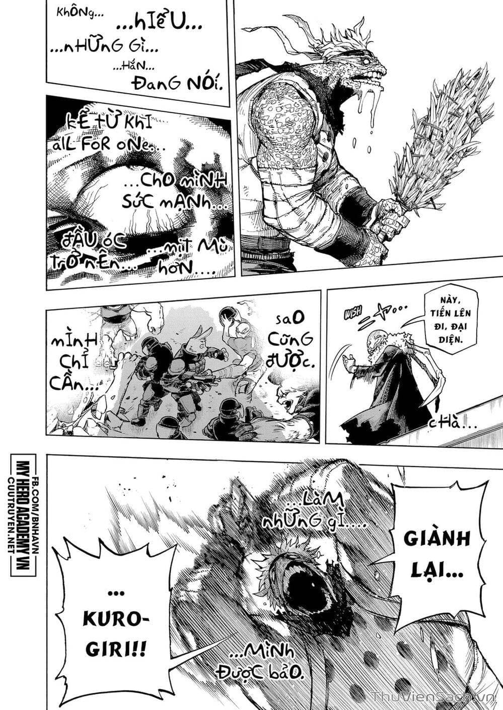 Truyện Tranh Học Viện Siêu Anh Hùng - My Hero Academia trang 6329