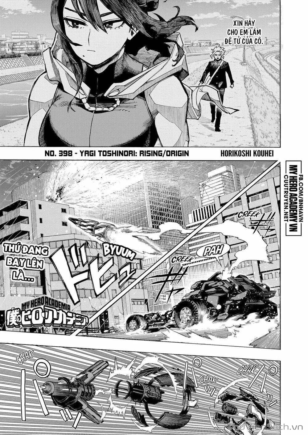 Truyện Tranh Học Viện Siêu Anh Hùng - My Hero Academia trang 6728