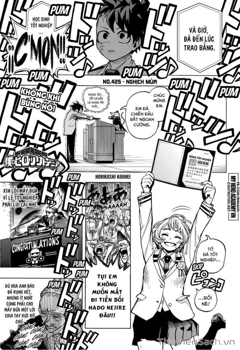 Truyện Tranh Học Viện Siêu Anh Hùng - My Hero Academia trang 5