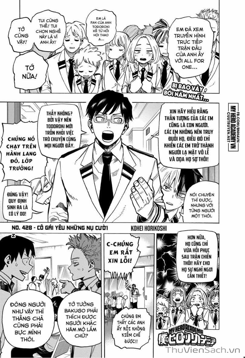 Truyện Tranh Học Viện Siêu Anh Hùng - My Hero Academia trang 5
