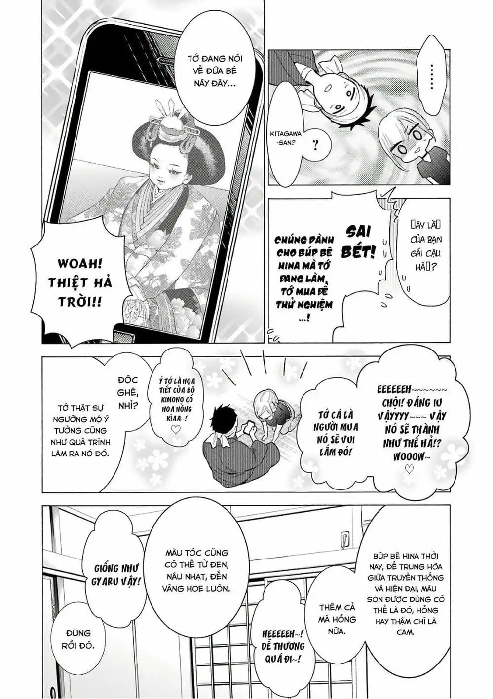 Truyện Tranh Nàng Nổi Loạn X Chàng Thợ May - My Dress Up Darling trang 3