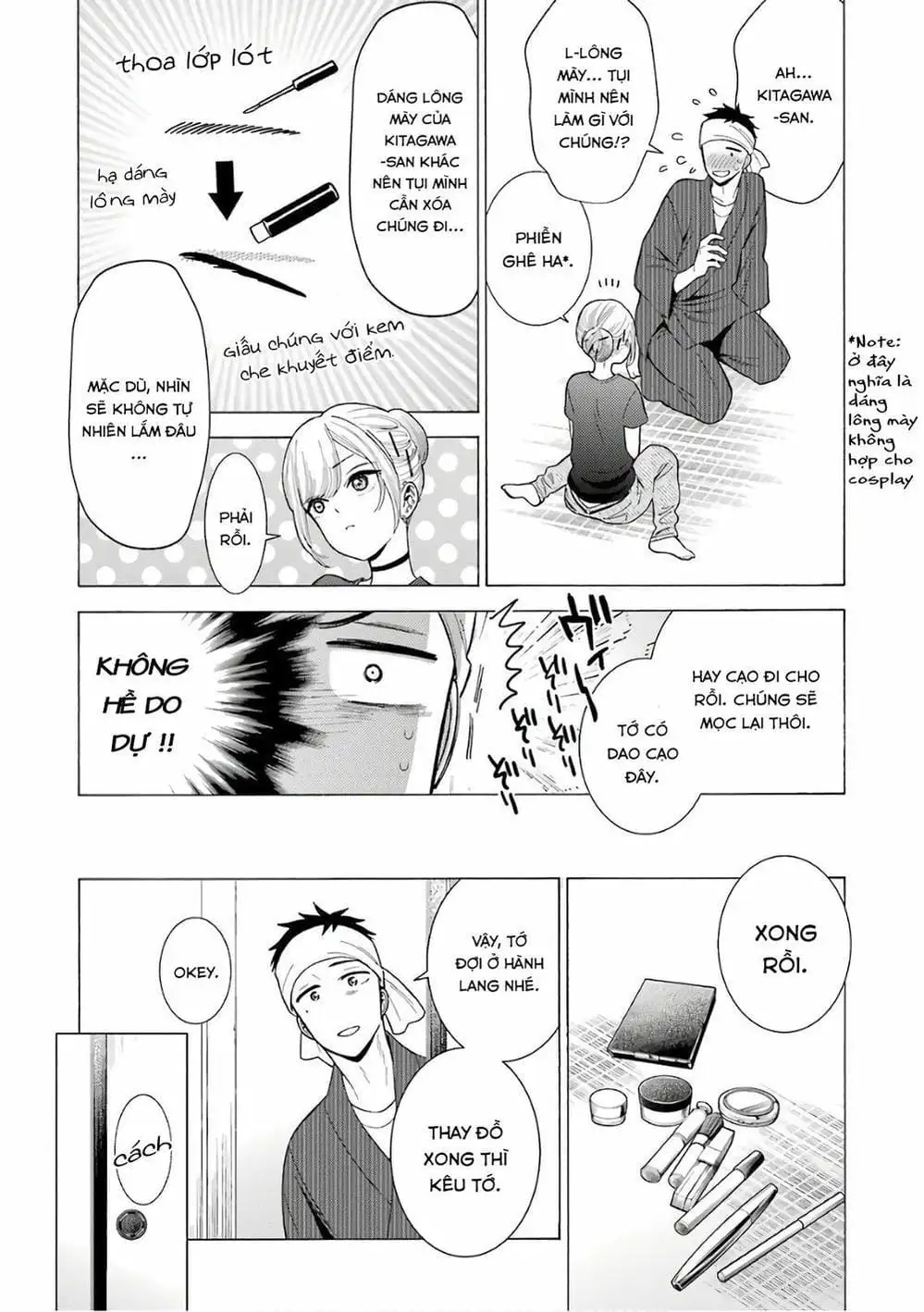 Truyện Tranh Nàng Nổi Loạn X Chàng Thợ May - My Dress Up Darling trang 3