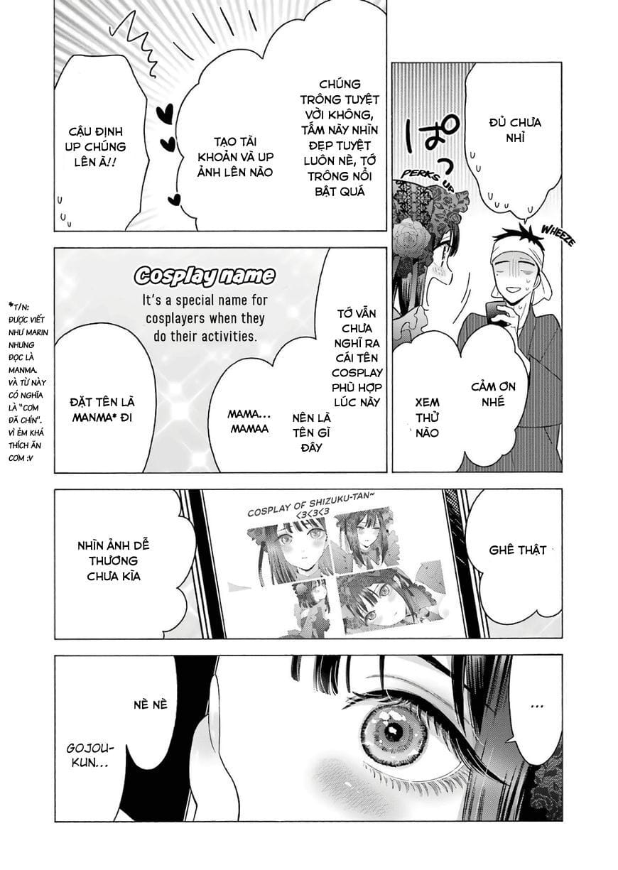 Truyện Tranh Nàng Nổi Loạn X Chàng Thợ May - My Dress Up Darling trang 3