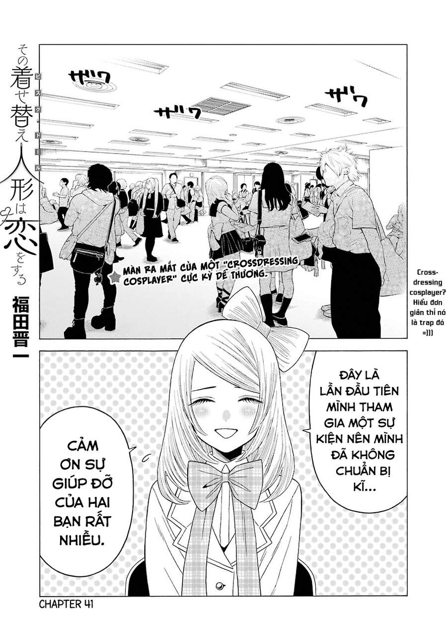 Truyện Tranh Nàng Nổi Loạn X Chàng Thợ May - My Dress Up Darling trang 3