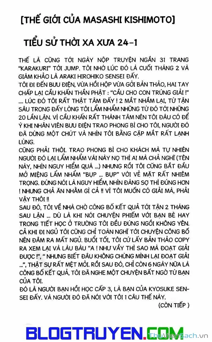 Truyện Tranh Naruto - Cửu Vĩ Hồ Ly trang 2