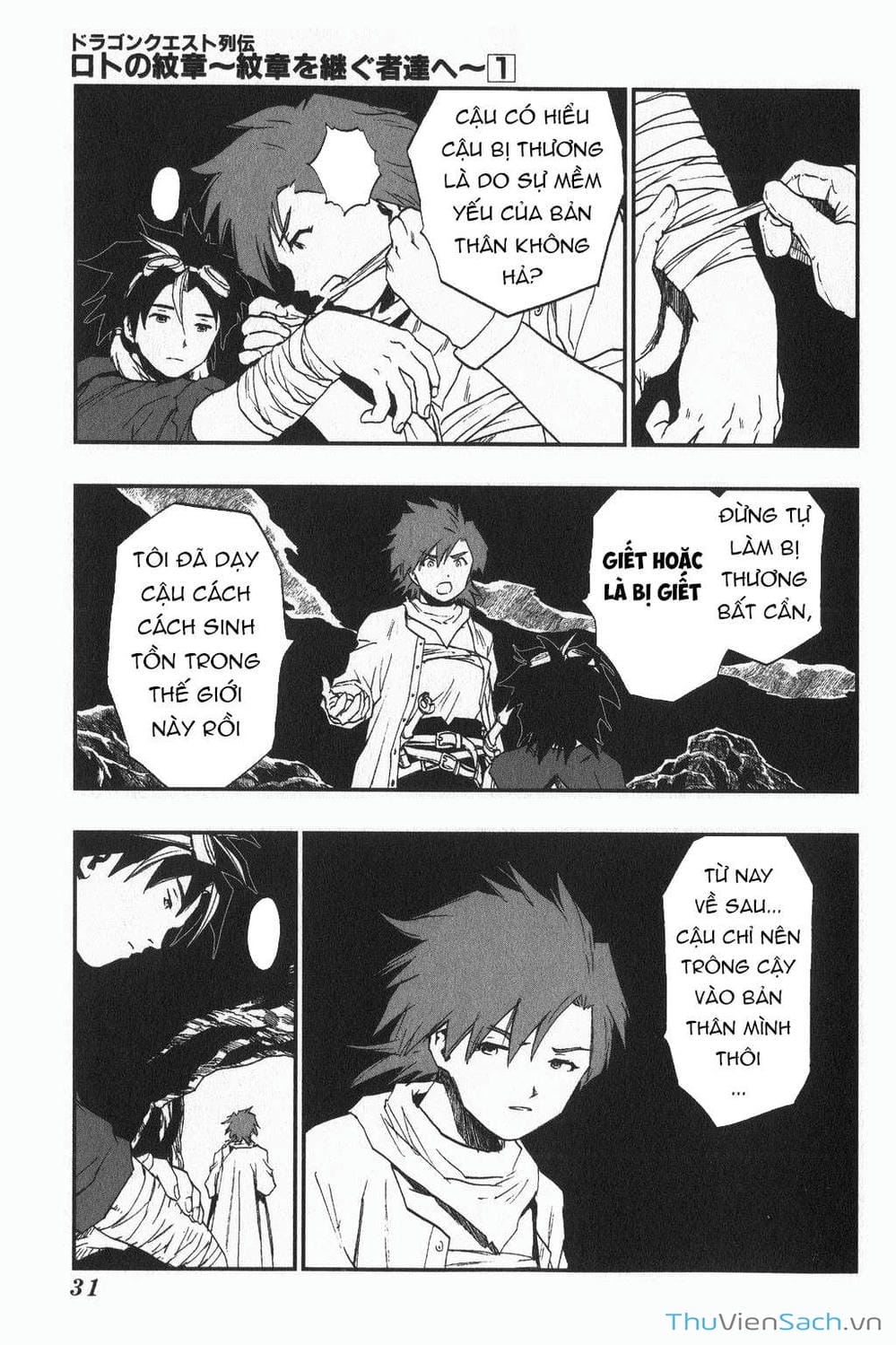 Truyện Tranh Dấu Ấn Rồng Thiêng - Người Kế Thừa Thánh Huy trang 3