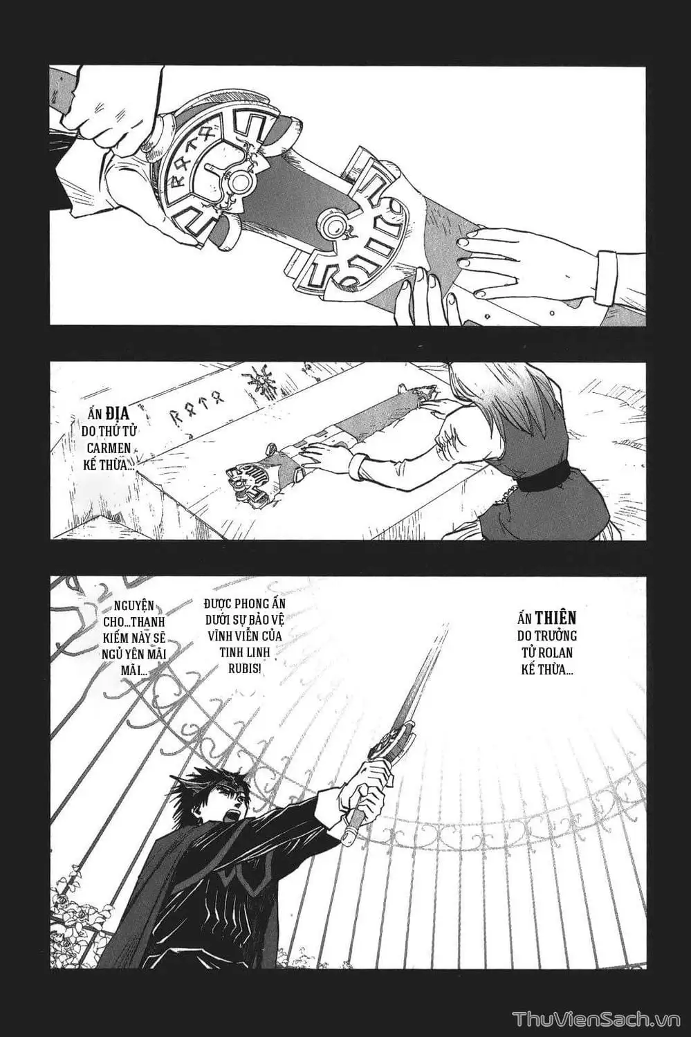 Truyện Tranh Dấu Ấn Rồng Thiêng - Người Kế Thừa Thánh Huy trang 3