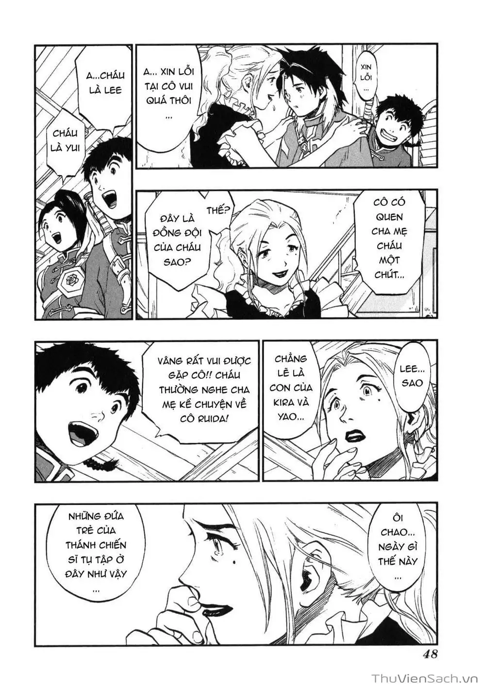 Truyện Tranh Dấu Ấn Rồng Thiêng - Người Kế Thừa Thánh Huy trang 3