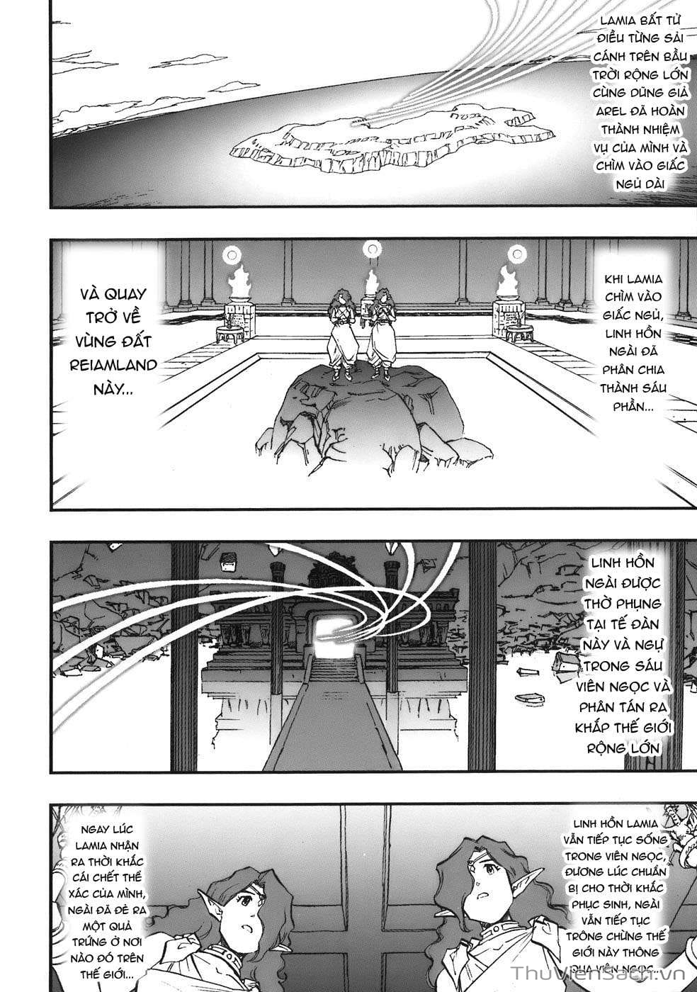 Truyện Tranh Dấu Ấn Rồng Thiêng - Người Kế Thừa Thánh Huy trang 3