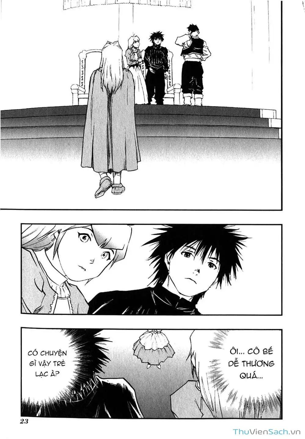 Truyện Tranh Dấu Ấn Rồng Thiêng - Người Kế Thừa Thánh Huy trang 3