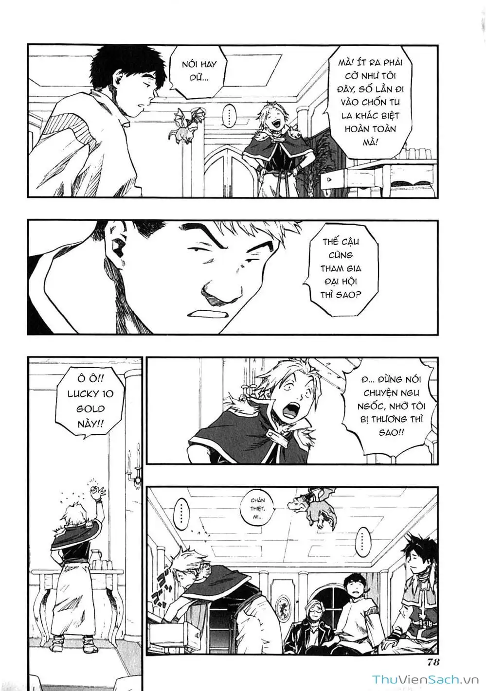 Truyện Tranh Dấu Ấn Rồng Thiêng - Người Kế Thừa Thánh Huy trang 3