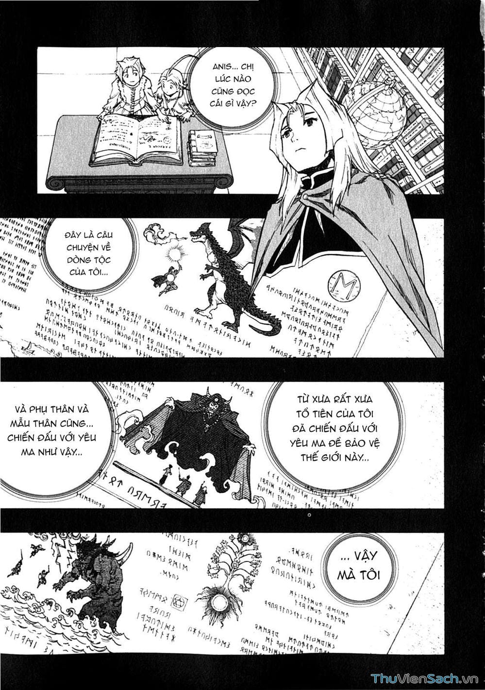 Truyện Tranh Dấu Ấn Rồng Thiêng - Người Kế Thừa Thánh Huy trang 3