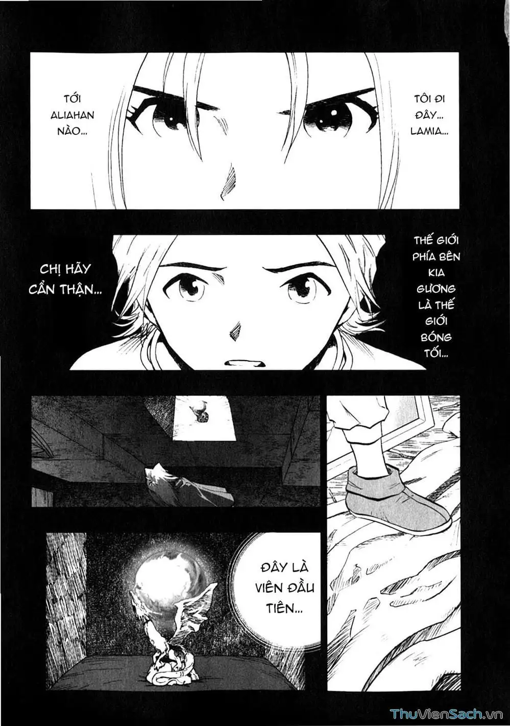 Truyện Tranh Dấu Ấn Rồng Thiêng - Người Kế Thừa Thánh Huy trang 3