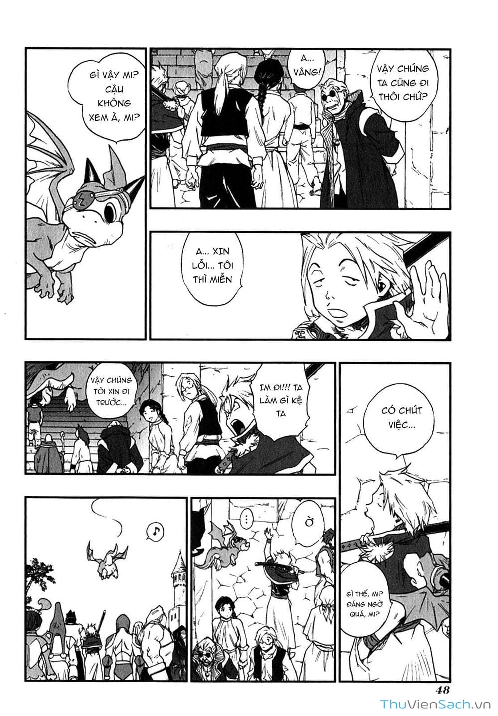 Truyện Tranh Dấu Ấn Rồng Thiêng - Người Kế Thừa Thánh Huy trang 3