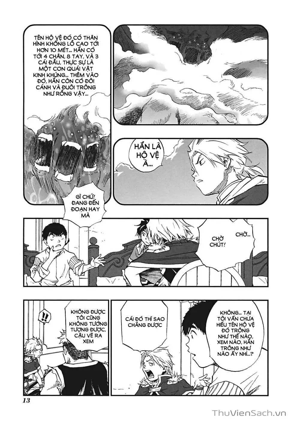 Truyện Tranh Dấu Ấn Rồng Thiêng - Người Kế Thừa Thánh Huy trang 3