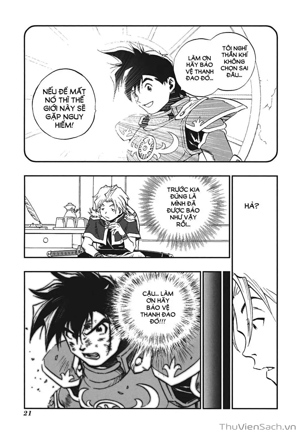 Truyện Tranh Dấu Ấn Rồng Thiêng - Người Kế Thừa Thánh Huy trang 3