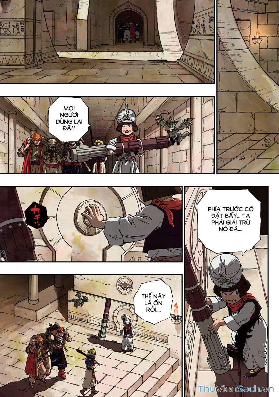 Truyện Tranh Dấu Ấn Rồng Thiêng - Người Kế Thừa Thánh Huy trang 3