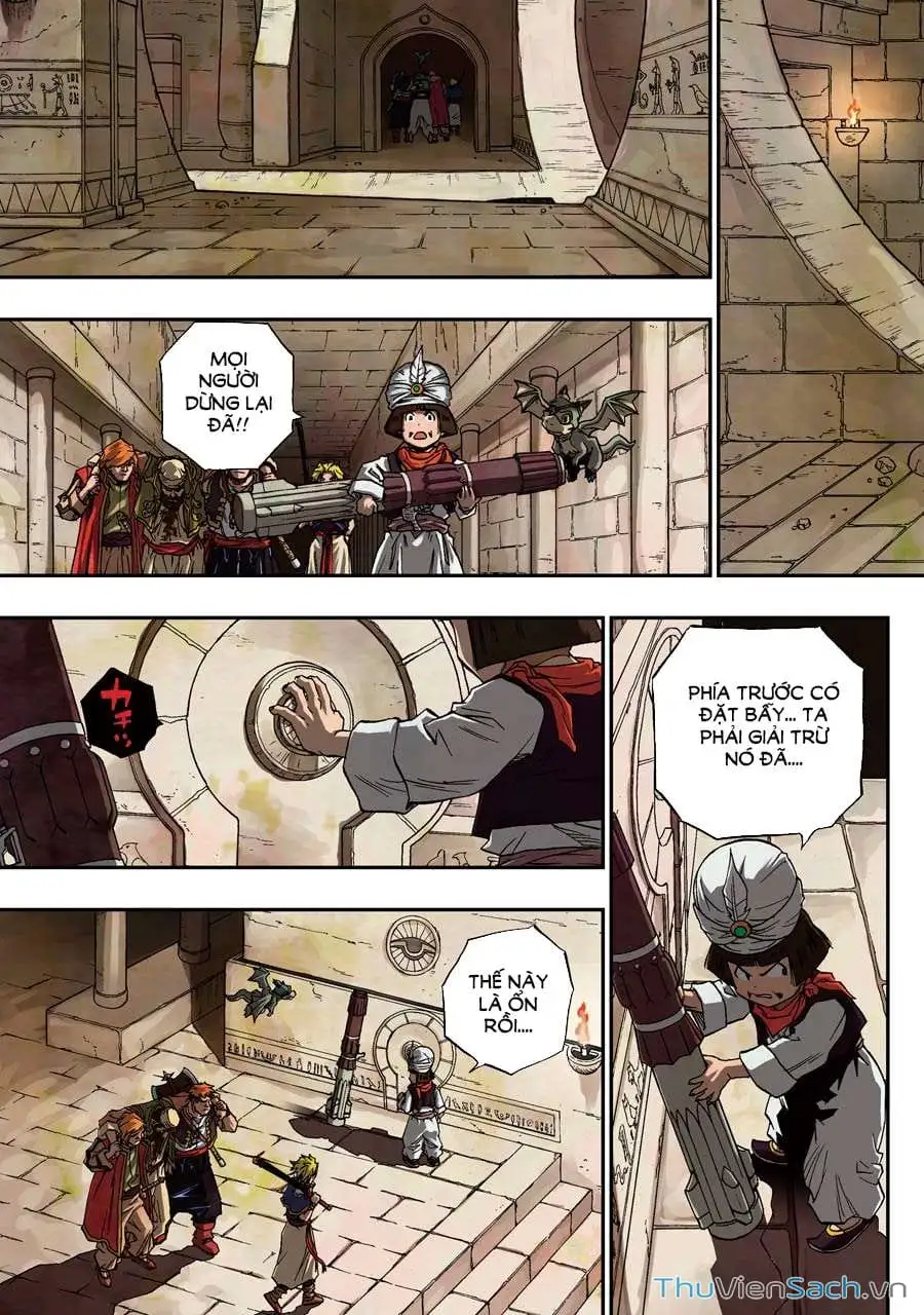 Truyện Tranh Dấu Ấn Rồng Thiêng - Người Kế Thừa Thánh Huy trang 3