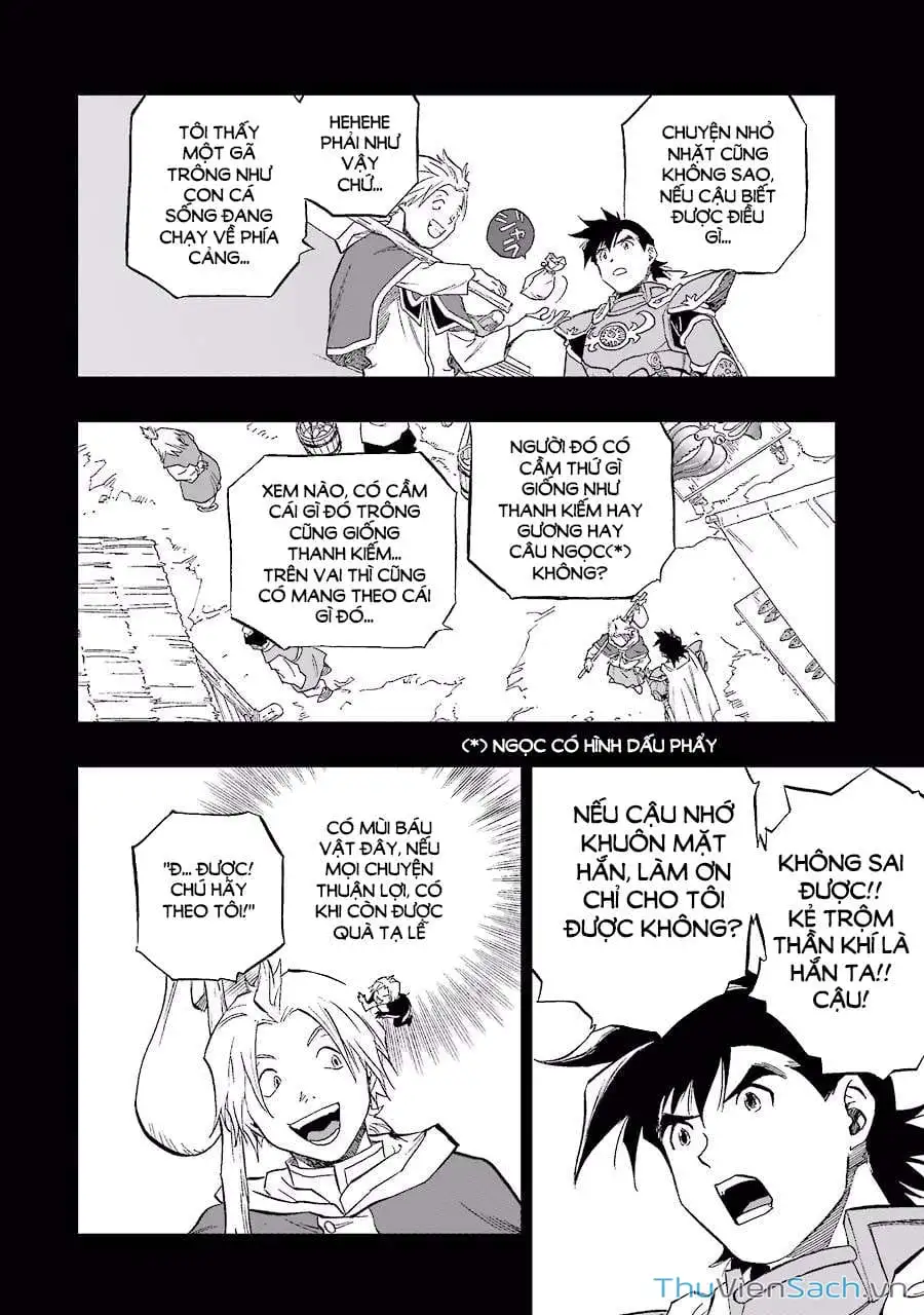 Truyện Tranh Dấu Ấn Rồng Thiêng - Người Kế Thừa Thánh Huy trang 3