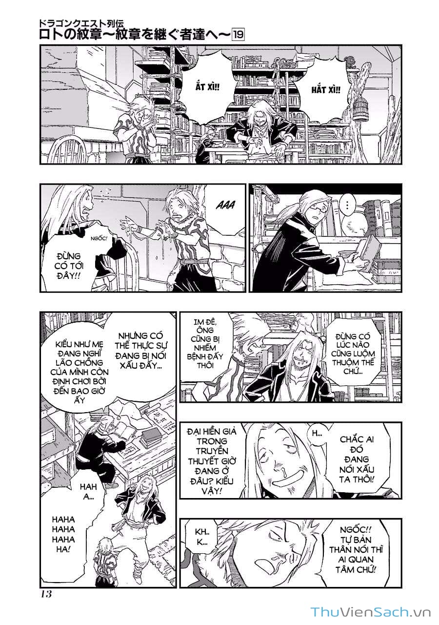 Truyện Tranh Dấu Ấn Rồng Thiêng - Người Kế Thừa Thánh Huy trang 3