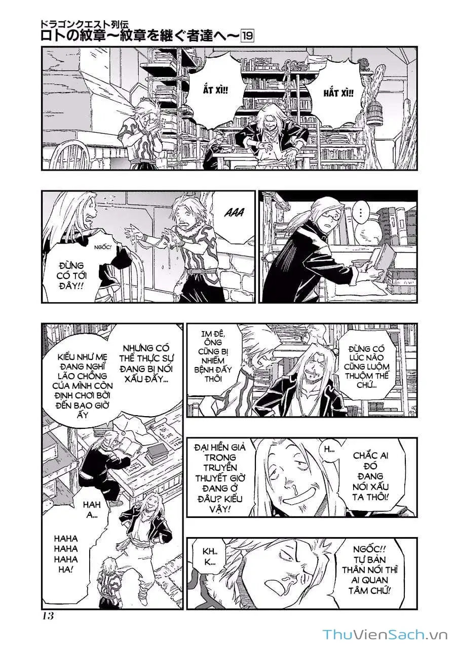 Truyện Tranh Dấu Ấn Rồng Thiêng - Người Kế Thừa Thánh Huy trang 3