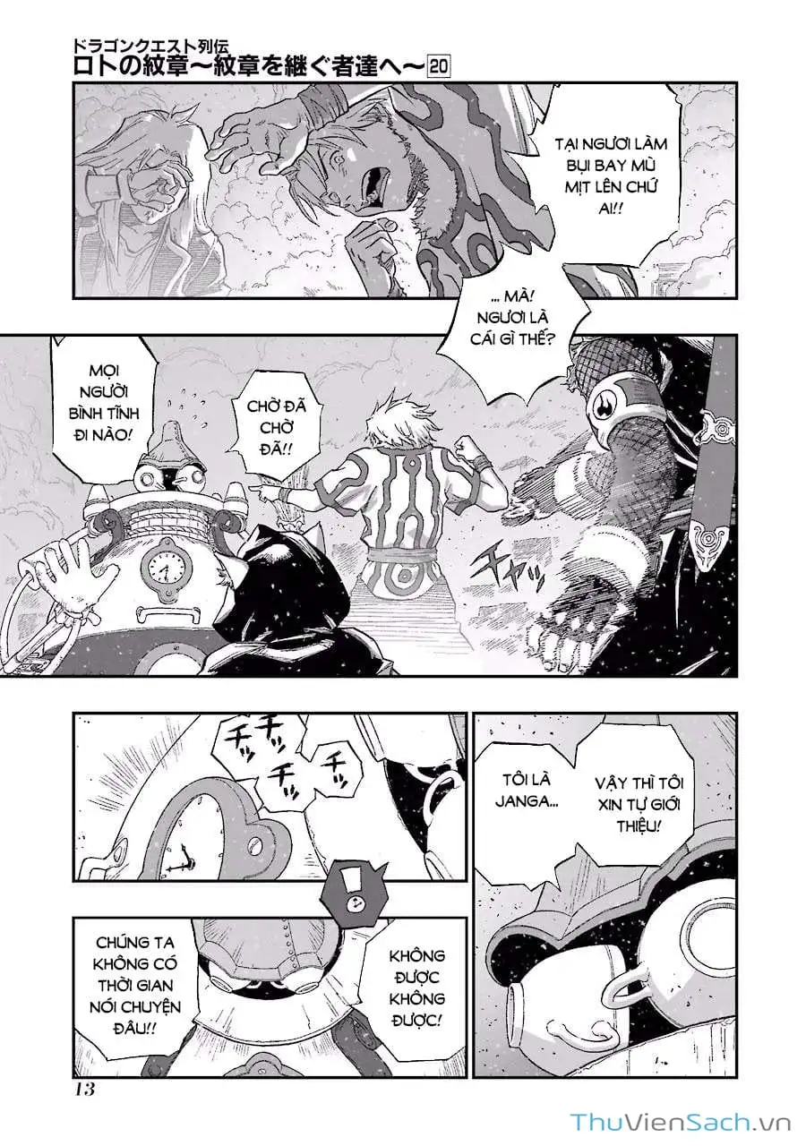 Truyện Tranh Dấu Ấn Rồng Thiêng - Người Kế Thừa Thánh Huy trang 3