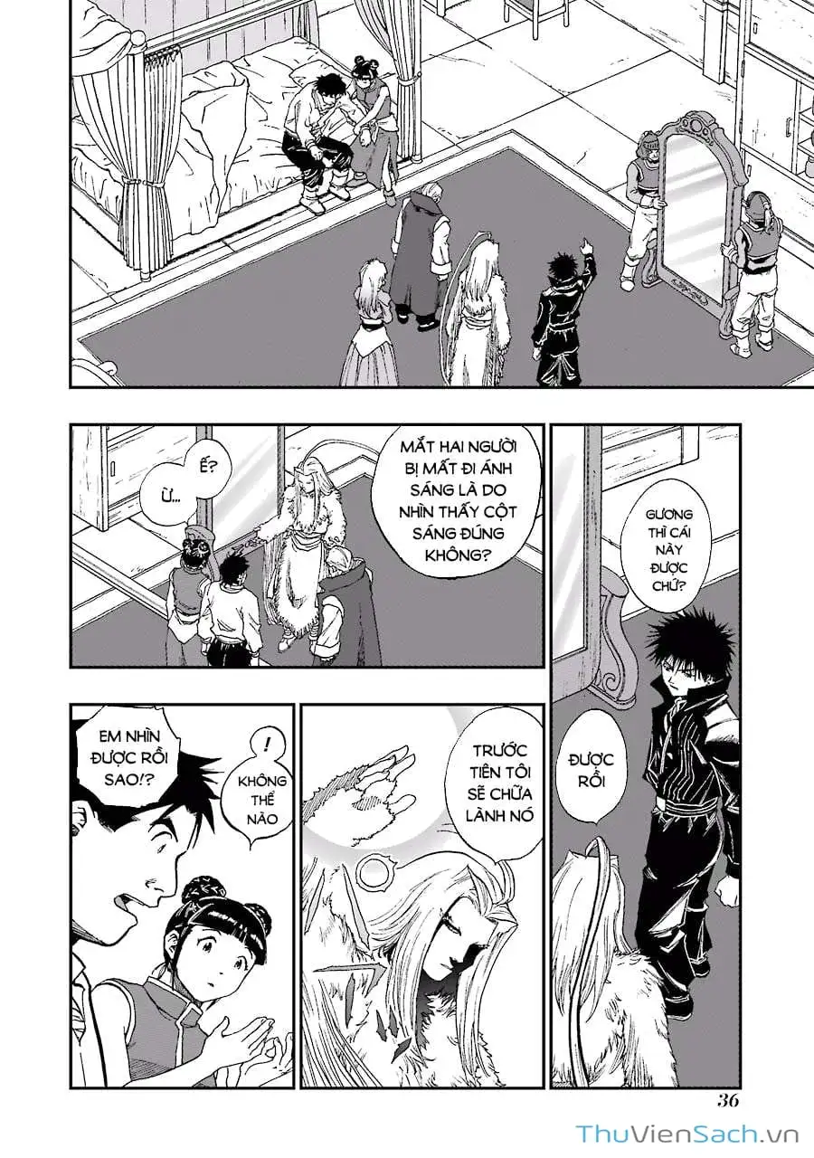 Truyện Tranh Dấu Ấn Rồng Thiêng - Người Kế Thừa Thánh Huy trang 3