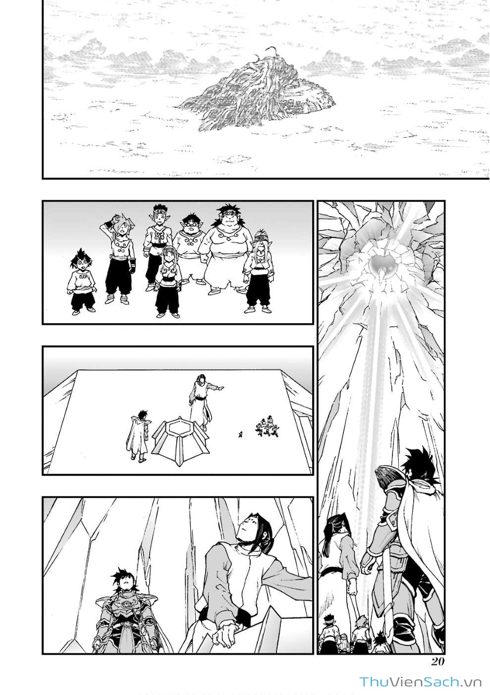 Truyện Tranh Dấu Ấn Rồng Thiêng - Người Kế Thừa Thánh Huy trang 3