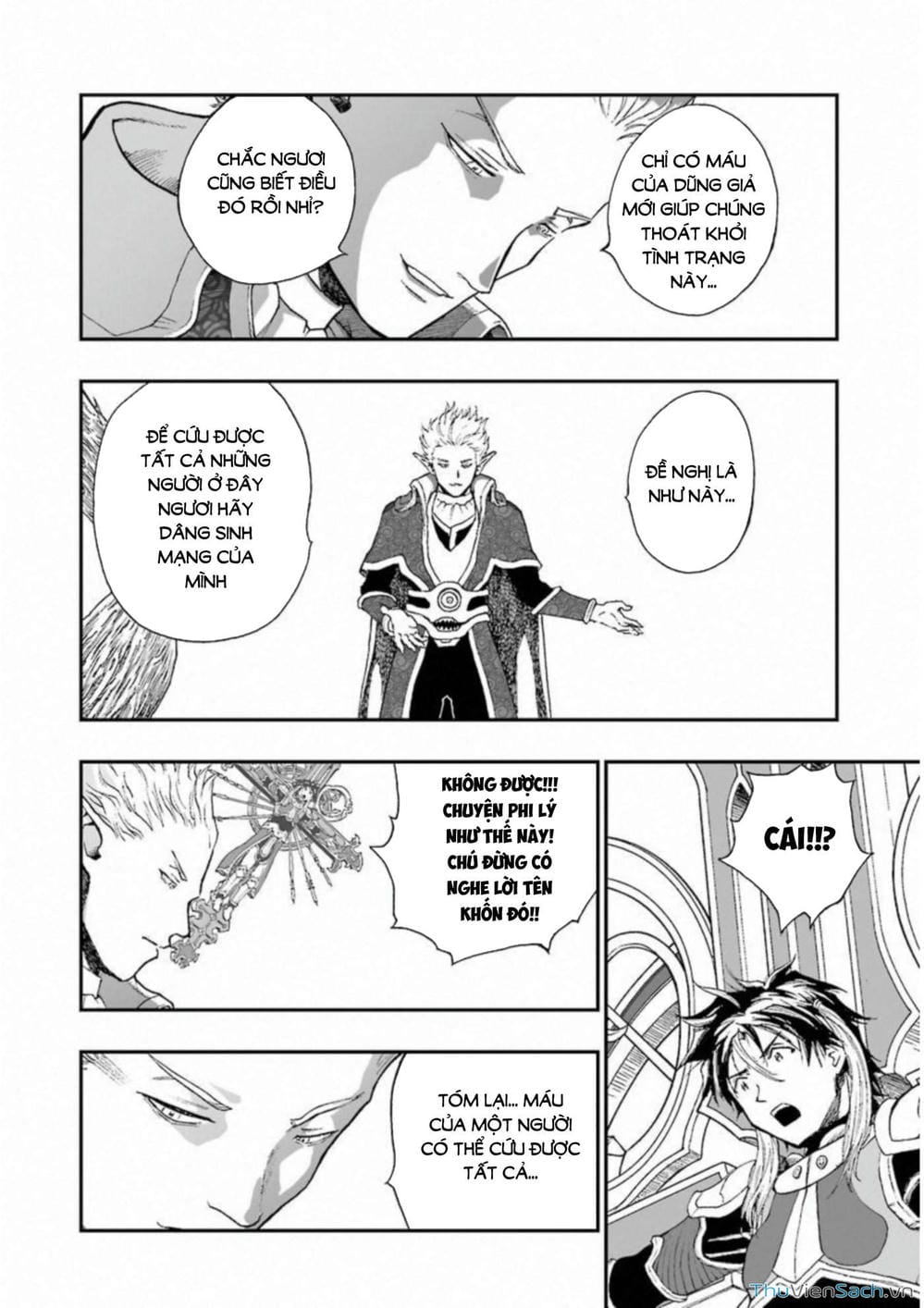 Truyện Tranh Dấu Ấn Rồng Thiêng - Người Kế Thừa Thánh Huy trang 3