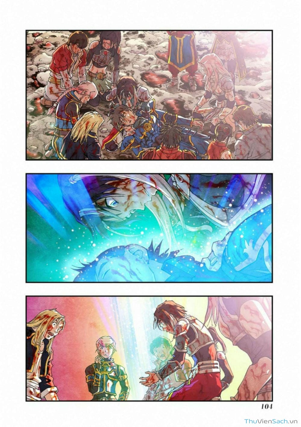 Truyện Tranh Dấu Ấn Rồng Thiêng - Người Kế Thừa Thánh Huy trang 3