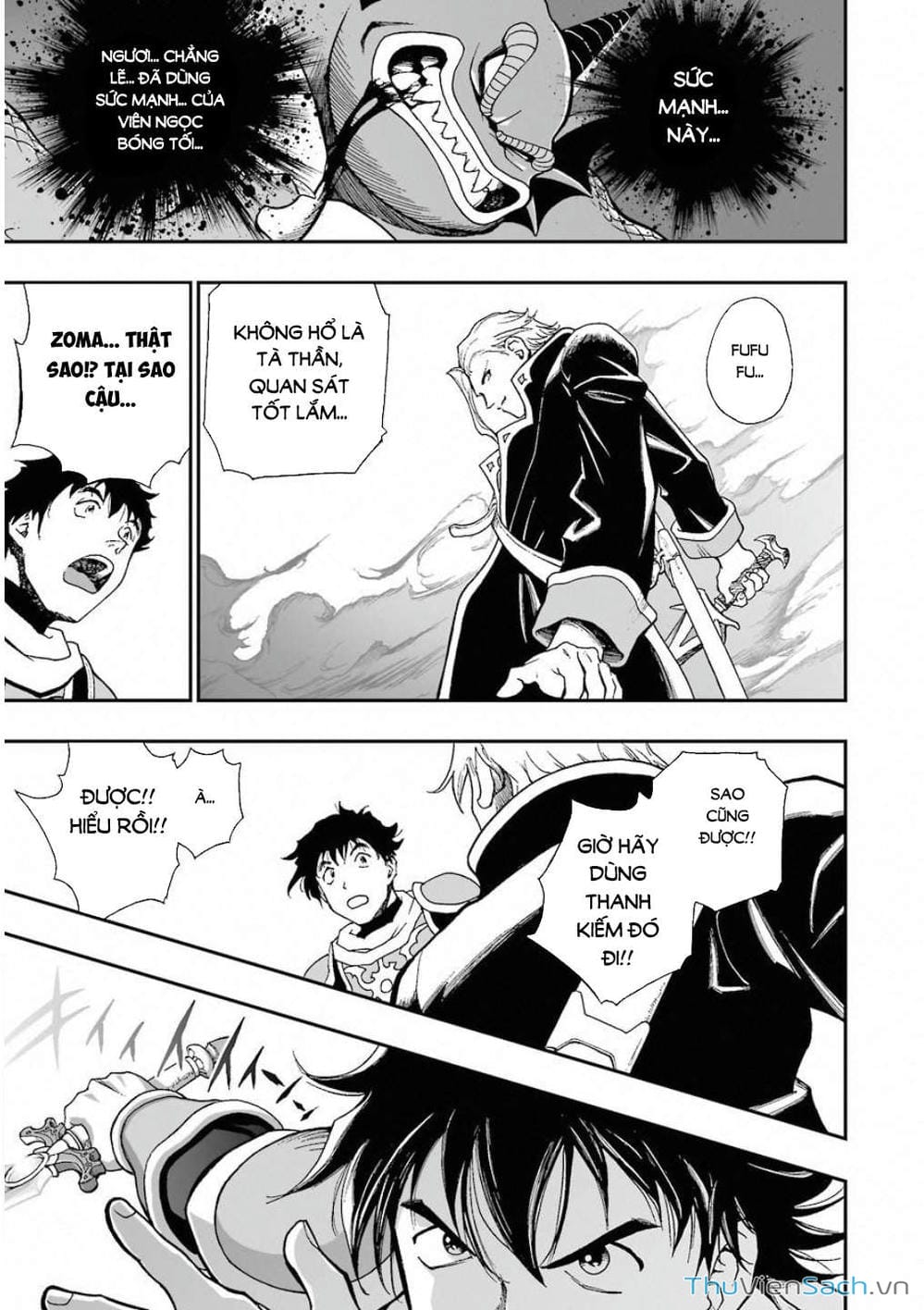 Truyện Tranh Dấu Ấn Rồng Thiêng - Người Kế Thừa Thánh Huy trang 3