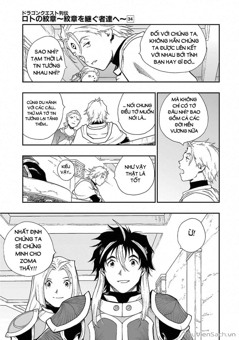 Truyện Tranh Dấu Ấn Rồng Thiêng - Người Kế Thừa Thánh Huy trang 3