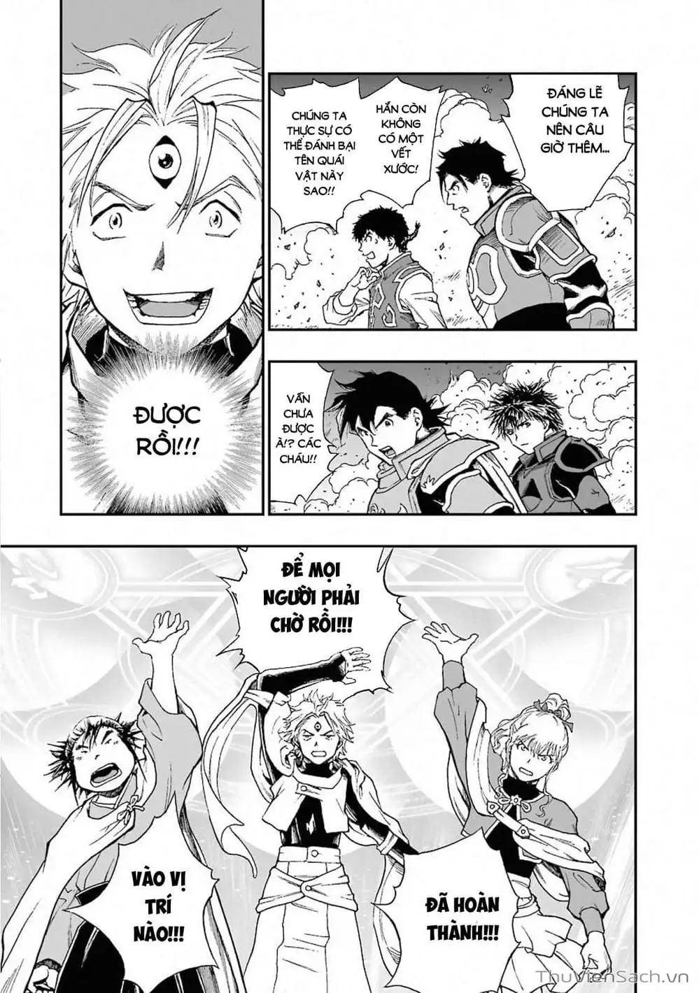 Truyện Tranh Dấu Ấn Rồng Thiêng - Người Kế Thừa Thánh Huy trang 3