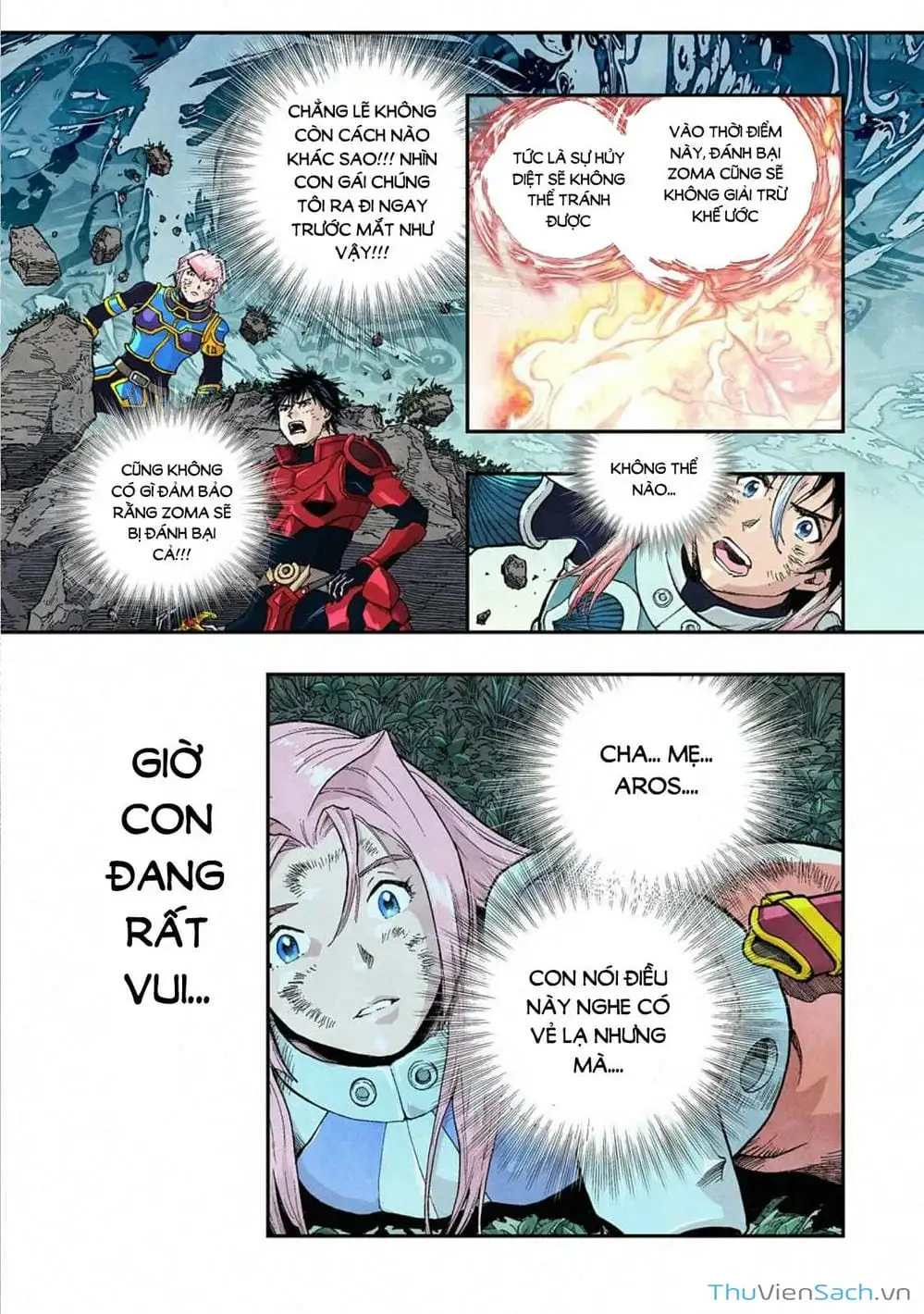 Truyện Tranh Dấu Ấn Rồng Thiêng - Người Kế Thừa Thánh Huy trang 3