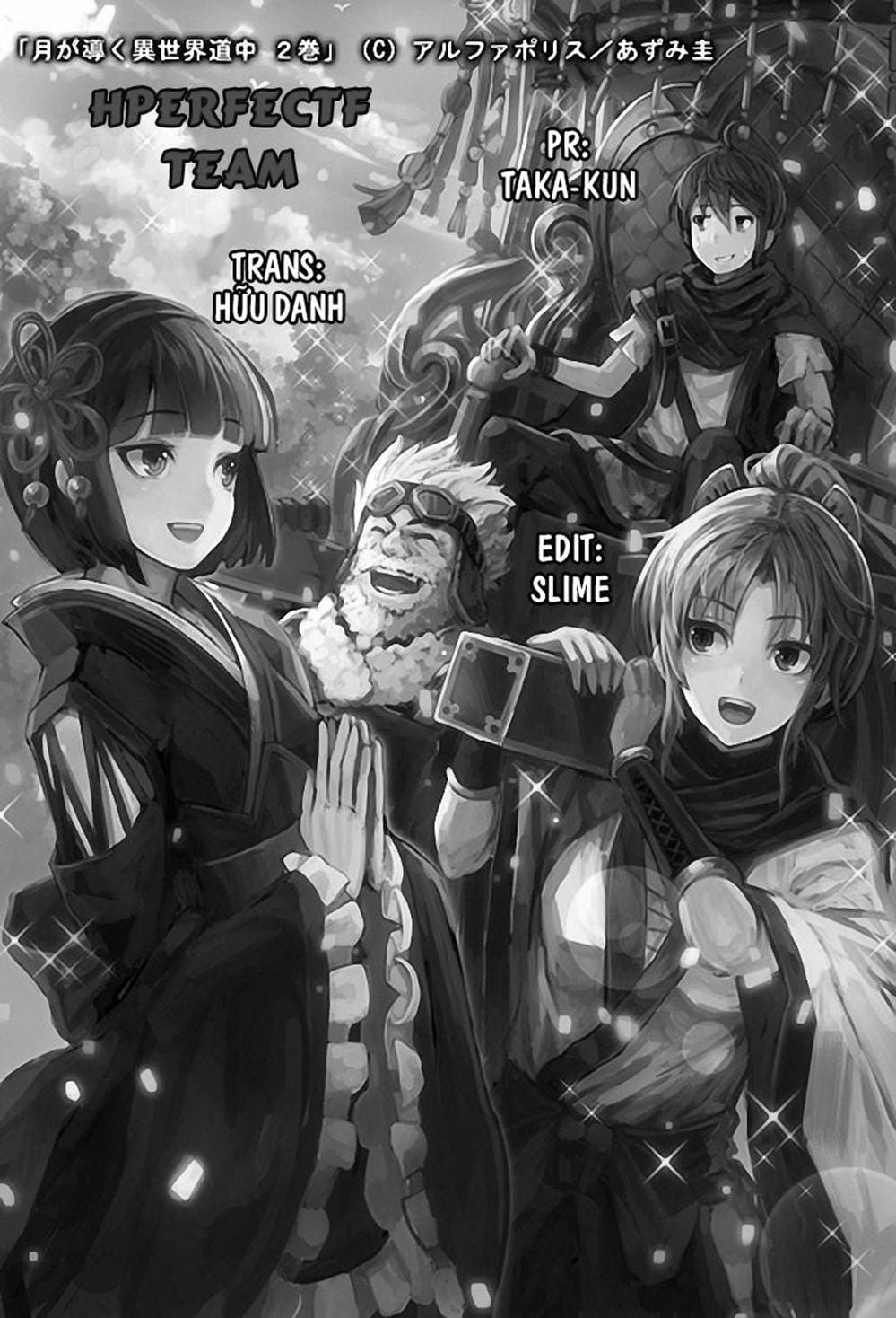 Truyện Tranh Nguyệt Đạo Dị Giới - Tsuki Ga Michibiku Isekai Douchuu trang 4