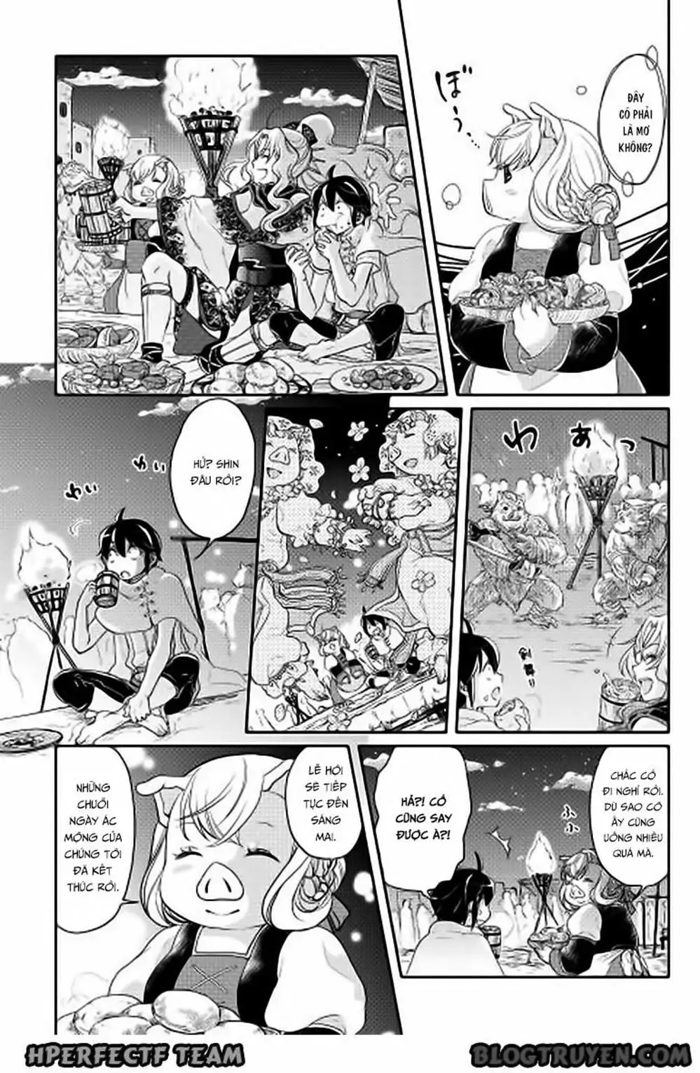 Truyện Tranh Nguyệt Đạo Dị Giới - Tsuki Ga Michibiku Isekai Douchuu trang 4